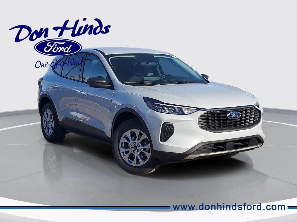 2026 Ford Escape Active in Space Silver Metallic — front three-quarter view