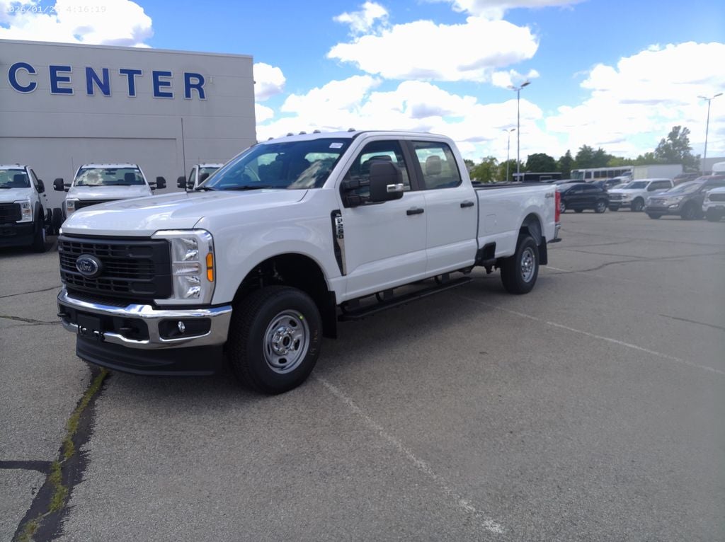 2026 Ford F-250SD XL in Oxford White — front three-quarter view