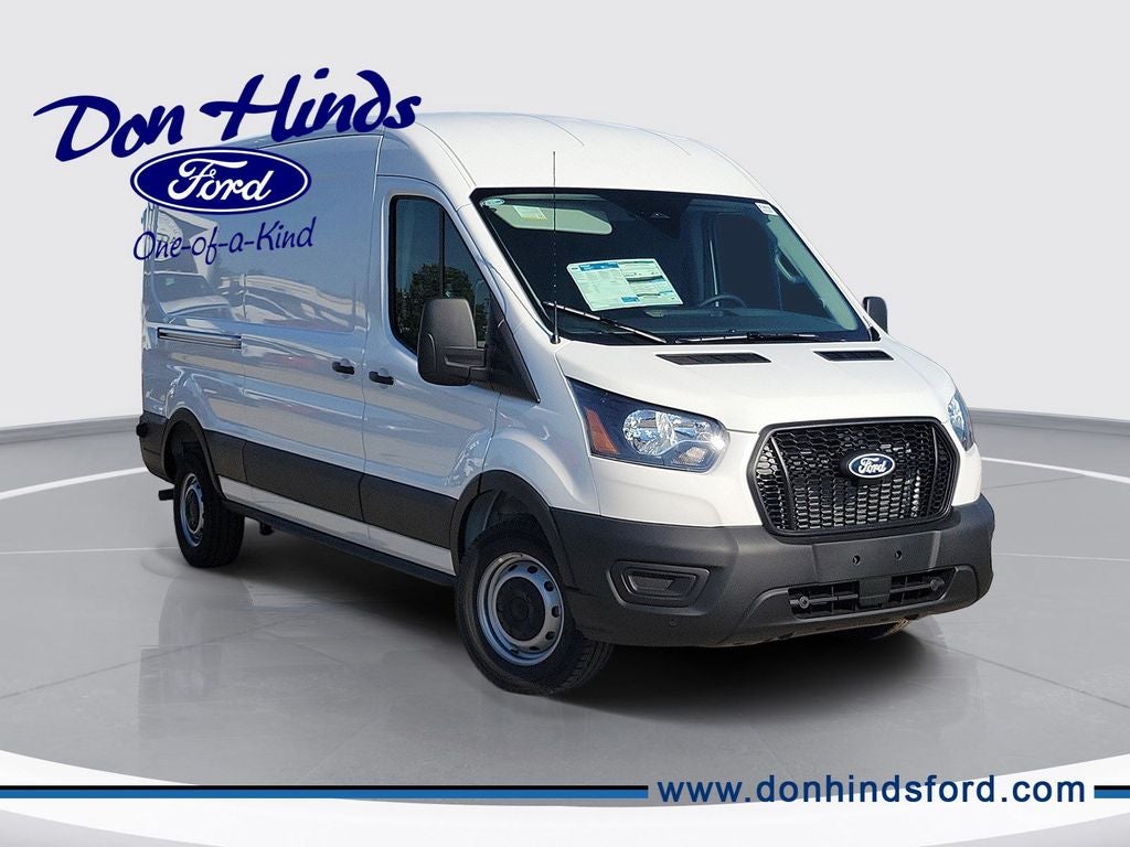 2026 Ford Transit-250 Base in Oxford White — front three-quarter view