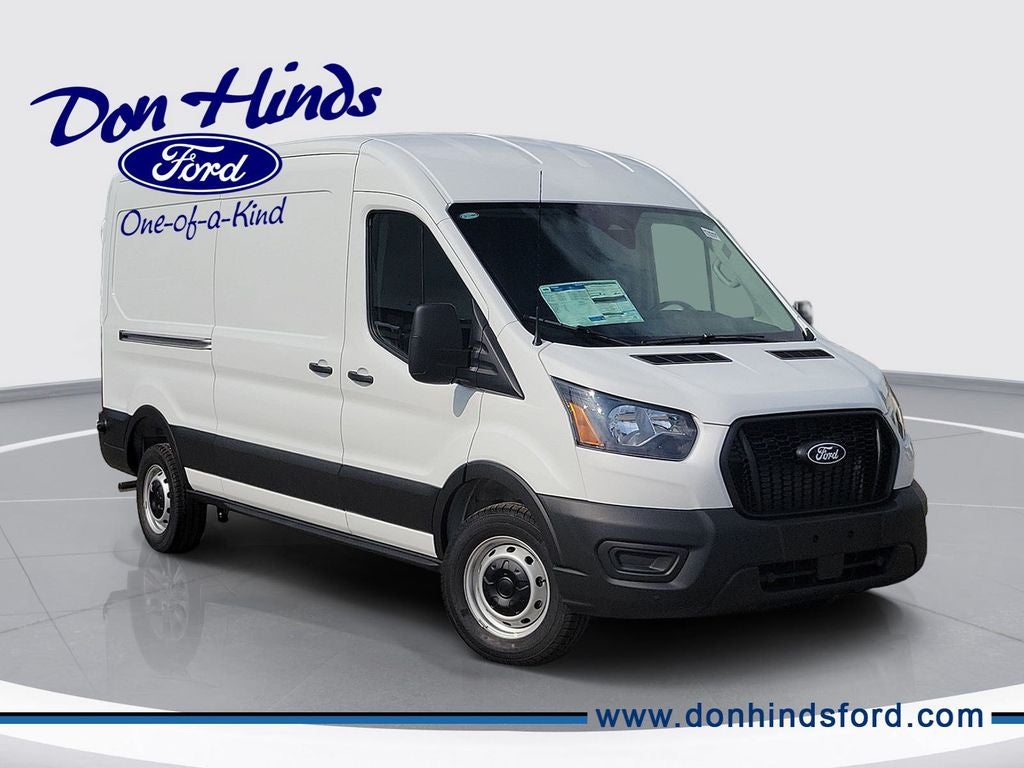 2026 Ford Transit-250 Base in Oxford White — front three-quarter view