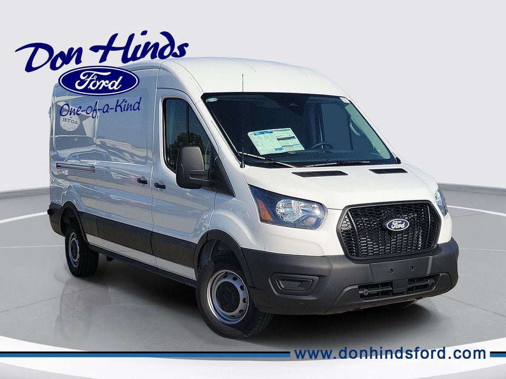 2026 Ford Transit-250 Base in Oxford White — front three-quarter view