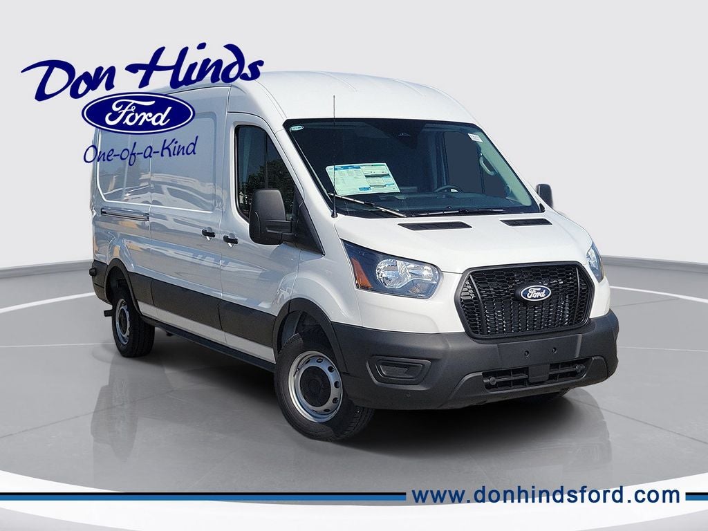 2026 Ford Transit-250 Base in Oxford White — front three-quarter view