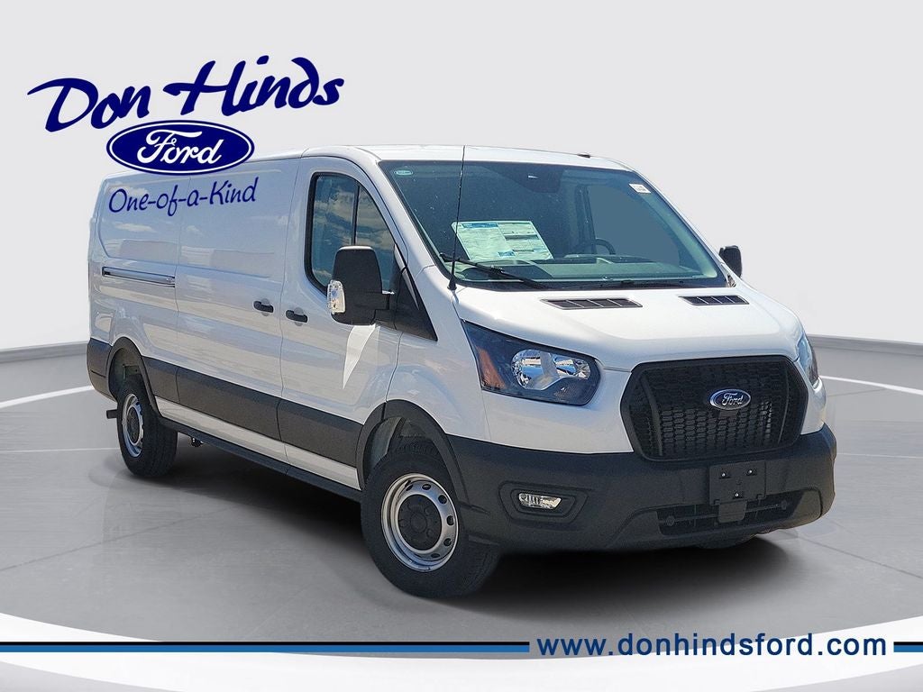 2025 Ford Transit-250 Base in Oxford White — front three-quarter view