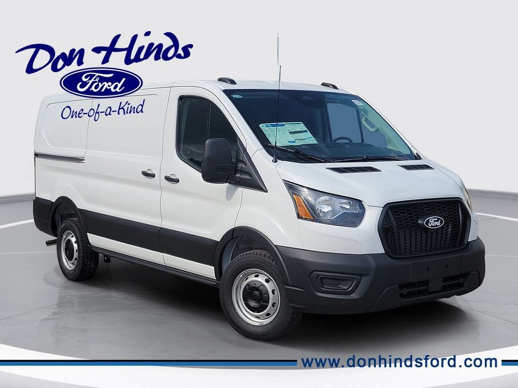 2026 Ford Transit-250 Base in Oxford White — front three-quarter view