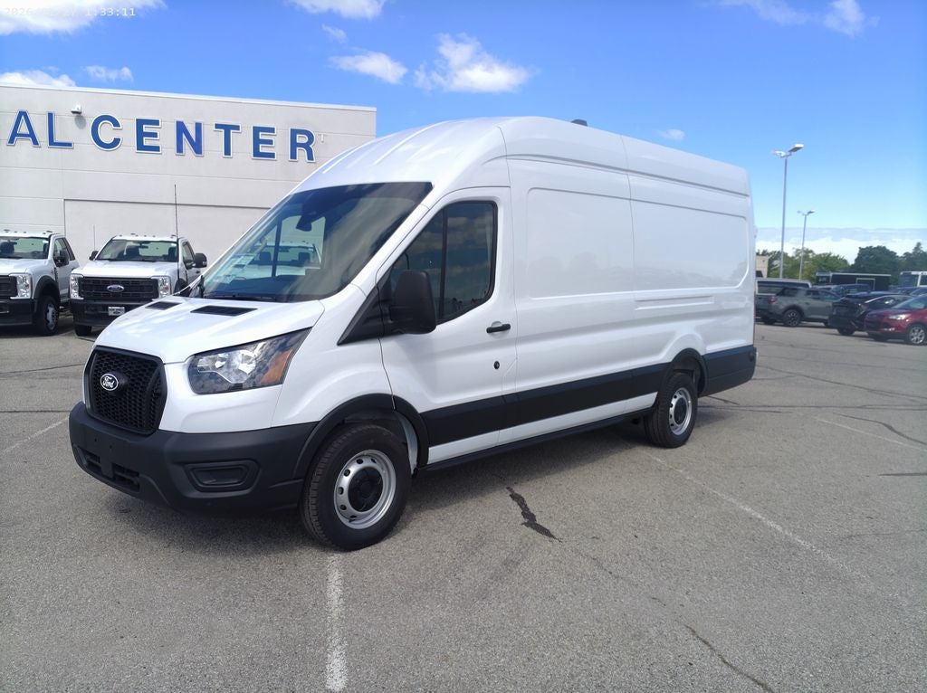 2026 Ford Transit-350 Base in Oxford White — front three-quarter view