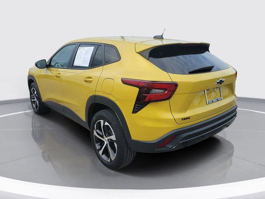 2024 Chevrolet Trax — rear three-quarter view